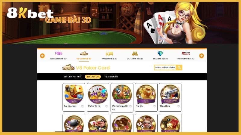Game bài kết hợp truyền thống và hiện đại