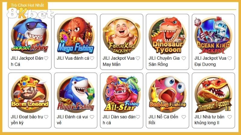 Tham gia chơi bắn cá tại 8kbet có ưu điểm gì?